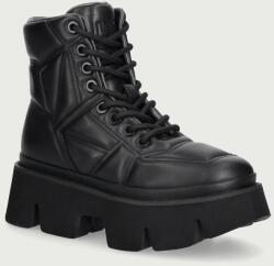 United Nude bakancs női bőr Stomper Puffy Combat - fekete Női 36