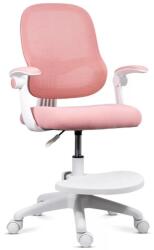 CHAIRS-ON Scaun de birou pentru copii cu brațe rabatabile și suport pentru picioare OFF 339 roz