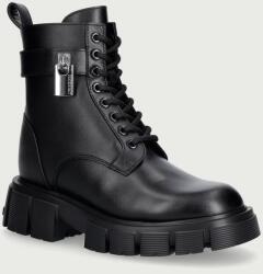 Love Moschino bakancs platformos női bőr - fekete Női 39