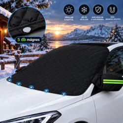  Black Design 3rétegű thermo mágneses szélvédő és tükör takaróponyva