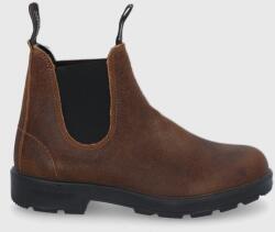 Blundstone magasszárú cipő velúrból 1911 - barna Férfi 36