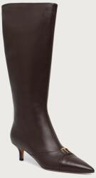 Twinset csizma tűsarkú női bőr - barna Női 39 - answear - 135 990 Ft