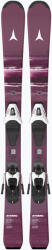 Atomic Gyermek lesikló sílécek + kötések Atomic Maven Jr 100-120 + C5 GW red plum