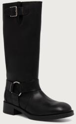 Steve Madden női bőr csizma Zamza - fekete Női 36