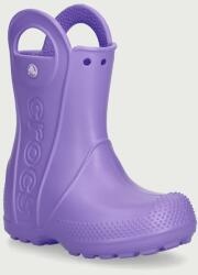 Crocs gumicsizma gyerek HANDLE IT RAIN BOOT KIDS - lila 23/24