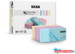  Radír, pasztell, 24 db/display Silka (ORI_55690)