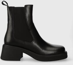 Vagabond Shoemakers bőr bokacsizma DORAH - fekete Női 38 - answear - 64 990 Ft