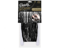 GoDan Perdea decorativa din folie, negru, 90 x 240 cm GD1181 Perdele Decorative (GD1181)