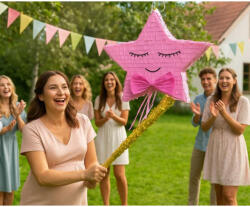 GoDan Pinata model Stea 45 x 8 x 43 cm Roz GD2628 Pinata si Accesorii (GD2628)