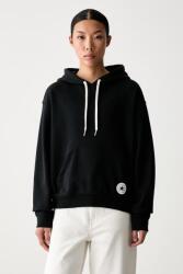 Converse kapucnis melegítőfelső női pamuttal - fekete XS