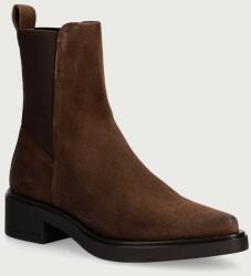 Copenhagen csizma női velúr vintage suede - barna Női 41