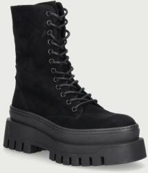Steve Madden bakancs platformos női velúr Coast - fekete Női 39