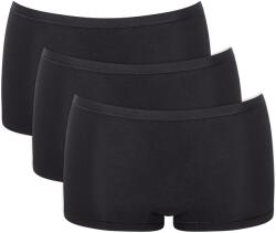 Sloggi 3pack SLOGGI GO Daily Cotton Short bugyik, fekete, L