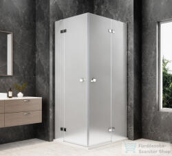 SAPHO GLOBE CHROME sarokbelépős zuhanykabin, 1100x900 mm, matt üveg (GB5190MC) (GB5190MC)