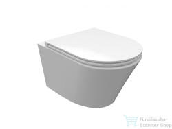 AREZZO design BEMUTATÓTERMI AREZZO design INDIANA Rimless függesztett wc + slim, soft-close ülőke AR-100R+AR-ISCSLIM (AR-100R_AR-ISCSLIM-BEMUTATO)