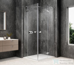 SAPHO GLOBE CHROME sarokbelépős zuhanykabin, 1100x1000 mm, transzparent üveg (GB5100C) (GB5100C)