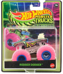 Mattel Hot Wheels Monster Trucks sötétben világító - Rodger Dodger (JFX18)