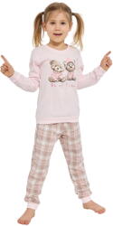 Cornette pijama fete 594/202 Be My Friend roz: 122/128 (34355 122/128)