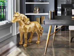 Schuller design lámpa -JÖVŐBELI LÓ- LÓFIGURA, ARANY 679466 mag 75cm (679466)