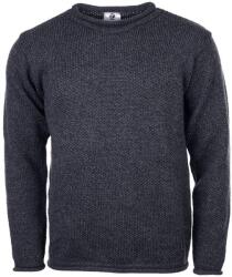 Vlnka Pulover bărbătesc din lână Merino gri mărimi îmbrăcăminte S (5-51014-S)