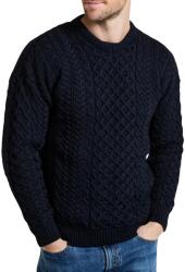 Vlnka Pulover pentru bărbați din lână Merino cu model tradițional albastru închis mărimi îmbrăcăminte XXL (5-51538-XXL)