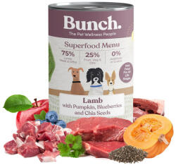 SANADOG BUNCH Bárány Gabonamentes nedveseledel konzerv 400gr