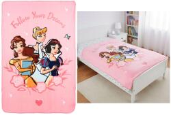  DISNEY Hercegnők polár takaró 100x150 cm