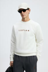 LUFIAN BREN férfi pamut pulóver (LUFIAN_112030219_100510_OFF_WHITE_L)