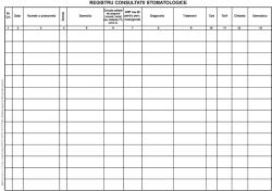  Registru consultatii stomatologice A3