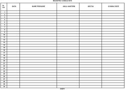  Registru de consultatii medicale A3 200file model 2