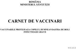  Carnet de vaccinari pentru copii
