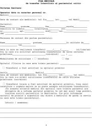  Fisa medicala de transfer interclinic al pacientului critic
