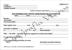  Aviz epidemiologic pentru intrare in colectivite. Aviz epidemiologic dovada de vaccinare