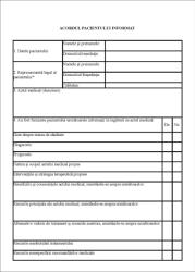  Acordul pacientului informat stomatologie