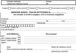  Fisa de Aptitudinii Medicina muncii autocopiativa