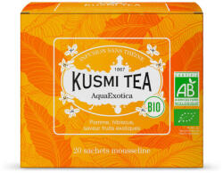  AquaExotica gyümölcstea 20 db muszlin Teafilter Kusmi Tea Bio (Kusmi_-AE_20)