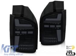  LED tuning hátsó lámpa szett Volkswagen T5 2015-2019, füstös alap, bal és jobb (ABTLV6021143)