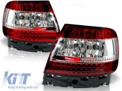  LED csíkos hátsó lámpa piros-fehér szekvenciális Audi A4 B8 12-15 Sedan OEM LED (TTTLA6028777)