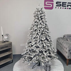 Sersimo Brad artificial Christmas Deluxe by Sersimo, Global nins, mix 2D+3D, 180cm (U-Global-Snow-180)
