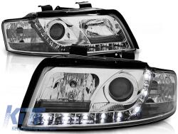 KITT Specials Audi A5 8T (2008-2011) Első hűtőrács RS5 Design embléma nélküli zongoralakk fekete (FGAUA58TRSBPDC)
