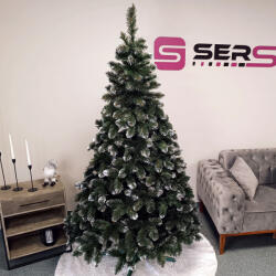Sersimo Brad artificial Christmas Deluxe by Sersimo, Lidia Nins, 2D, 220cm (U-Lidia-White-220)