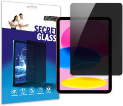 GrizzGlass Folie sticla hibrid GrizzGlass SecretGlass Privacy compatibila cu iPad 10.9 inch 2022 / iPad 11 inch 2025, Black (5904063581641)