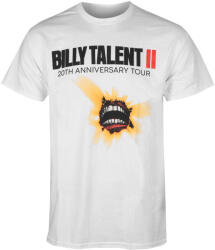 NNM tricou pentru bărbați Billy Talent - 20th anniversary - alb - 52217600