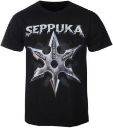 NNM tricou pentru bărbați Seppuka - P. R. P. - Palbos Rock and rollos Poweros - negru - SEP001