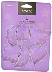 PRACTIC Set forme fursecuri, 6 piese, diverse modele, Practic (82750)