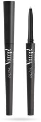 Pupa Pupa, Vamp! , Fără parabeni, Rezistent la apă, Creion Kohl Kajal pentru ochi, 405, Zăpadă albă, 0.35 g