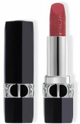 Dior Christian Dior, Dior Rouge, Finisaj satinat, Ruj cremos, 674, Catifea de Trandafir la Miezul Nopții, 3.5 g
