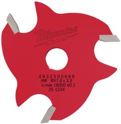 Milwaukee Cuțit freză de canelare 3.5mm Milwaukee