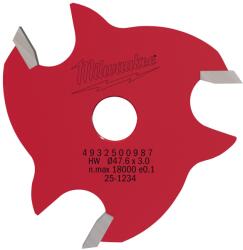 Milwaukee Cuțit freză de canelare 3mm Milwaukee