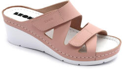 LEON 1004 LEON Comfort női bőr papucs (LEON2330-rose-bakar)
